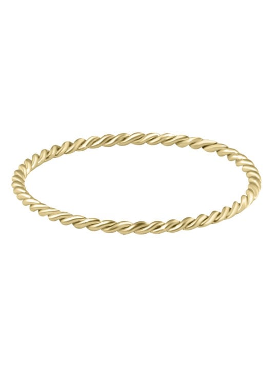 Troli Anello minimalista placcato oro - Diametro: 50 mm donna