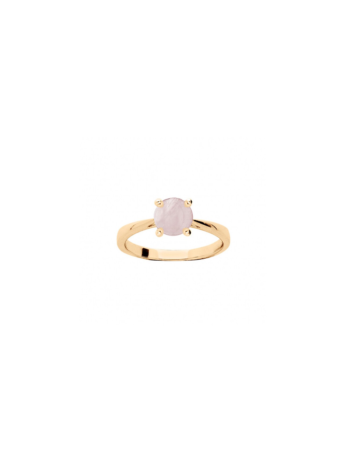 Kalace Delicato anello placcato oro con quarzo rosa PO/SR09587I - Circonferenza: 52 mm donna