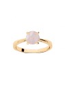 Kalace Delicato anello placcato oro con quarzo rosa PO/SR09587I - Circonferenza: 52 mm donna