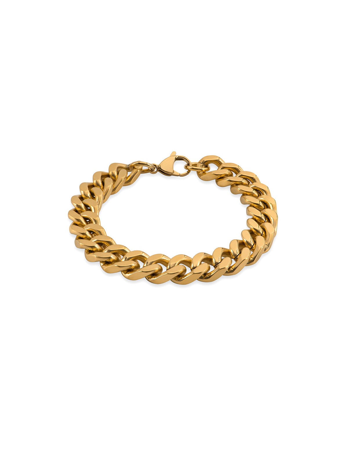 Troli Bracciale Pancer placcato oro massiccio - Lunghezza: 23 cm unisex