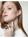 Viceroy Anello unico placcato oro per donna Air 14207A01 - Circonferenza: 55 mm donna