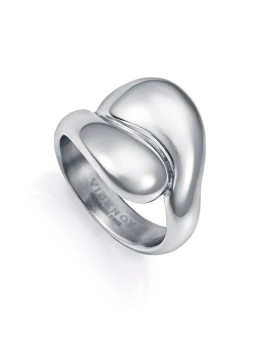 Viceroy Anello in acciaio alla moda da donna Air 14208A01 - Circonferenza: 59 mm donna