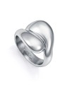 Viceroy Anello in acciaio alla moda da donna Air 14208A01 - Circonferenza: 59 mm donna