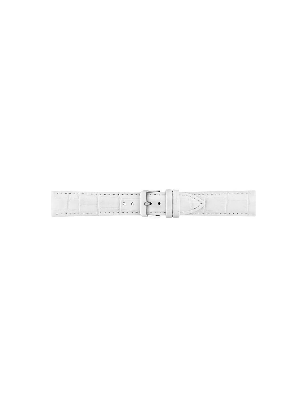 A-NIS Cinturino imbottito in alligatore AK1306.09 - Larghezza: 20 mm unisex