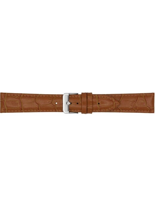 A-NIS Cinturino imbottito in alligatore AK1306.03 - Larghezza: 18 mm unisex