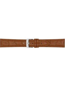 A-NIS Cinturino imbottito in alligatore AK1306.03 - Larghezza: 22 mm unisex