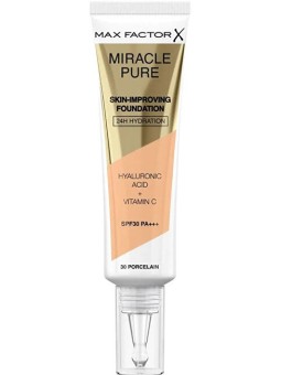 Max Factor Miracle Pure Fondotinta SPF30 30 ml 45 Warm Almond