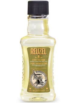Reuzel Shampoobalsamobagnoschiuma Tea Tree 3 in 1 Shampoo da uomo 3in1 uomo 100ml