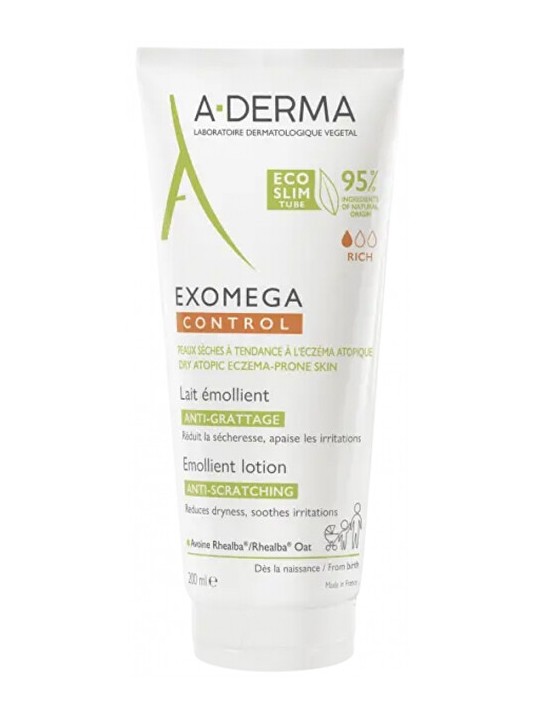 A-Derma Exomega Control Emollient Lotion 400ml