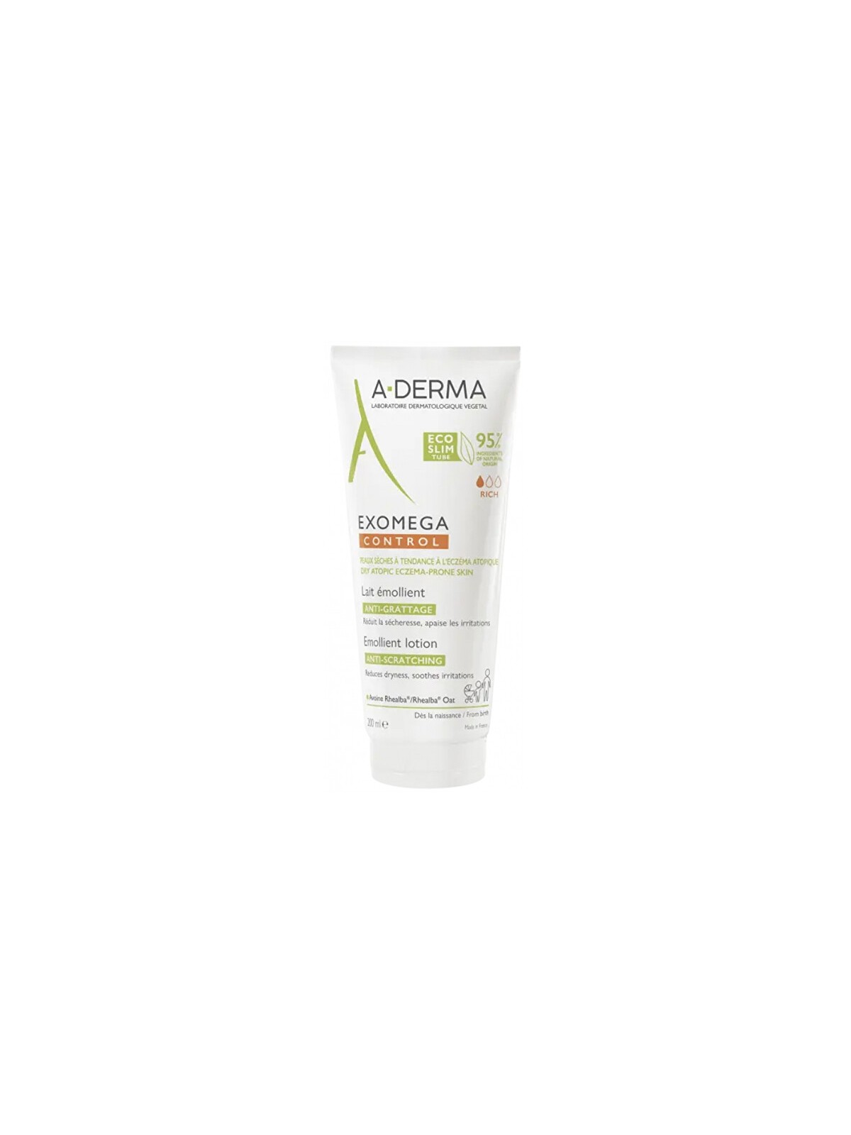 A-Derma Exomega Control Emollient Lotion 400ml