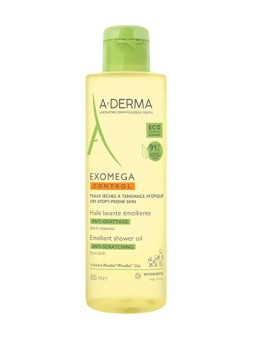 A-Derma Exomega Control Olio doccia emolliente per pelli molto secche atopiche e sensibili 200ml