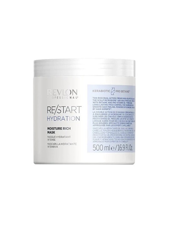 Revlon Professional Restart Hydration Maschera ricca di umidit donna 500ml