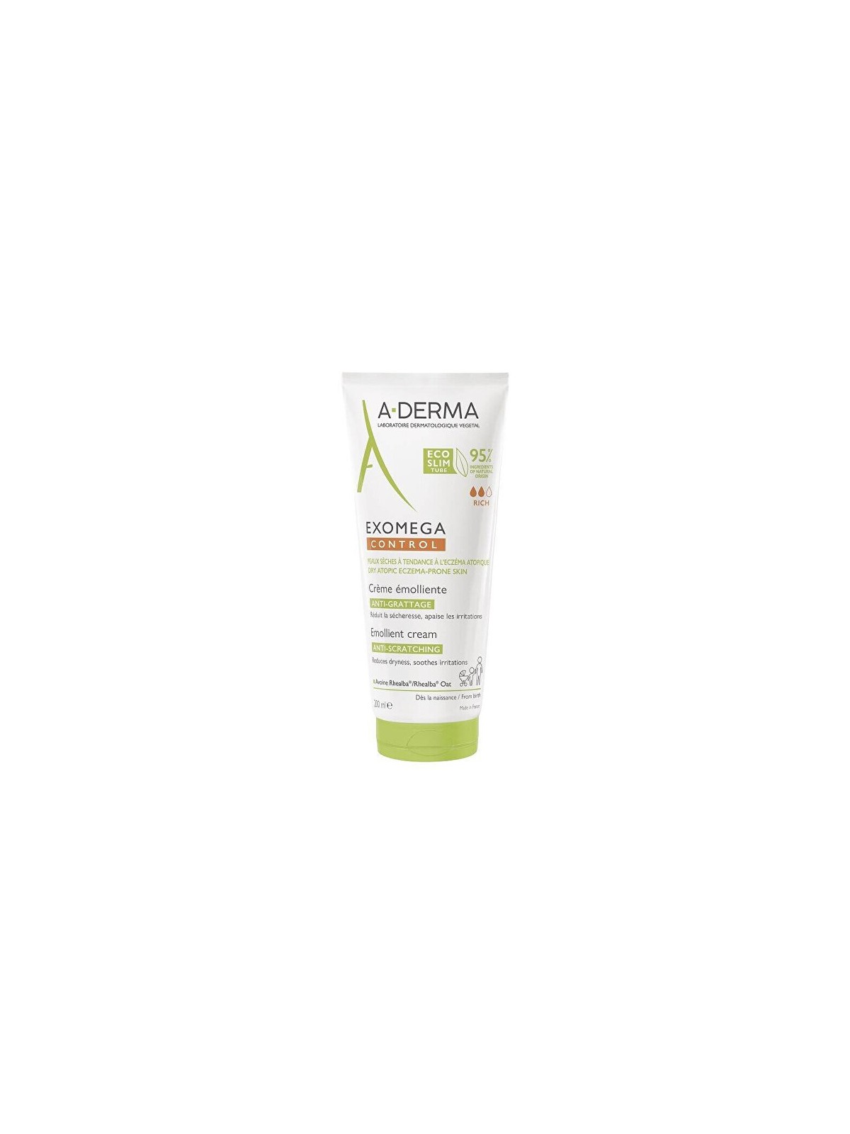 Crema Emolliente A-Derma Exomega Control 200ml