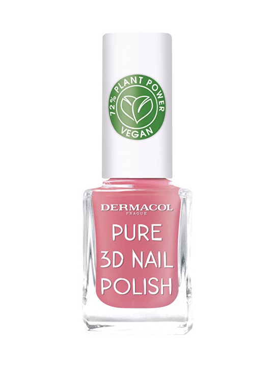 Dermacol Pure 3D Nail Polish 11 ml Poppy Red