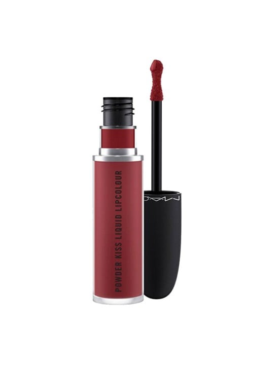 MAC Powder Kiss Liquid Lipcolour 5ml Numero 975 Ruby Boo