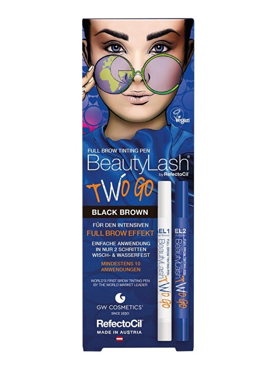 Refectocil Colore sopracciglia Two Go donna Black Brown