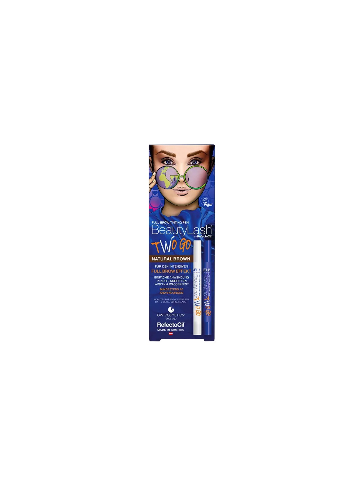 Refectocil Colore sopracciglia Two Go donna Black Brown