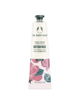 Crema mani idratante alla rosa britannica The Body Shop 100ml donna