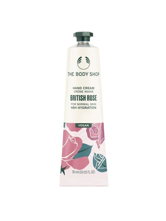 Crema mani idratante alla rosa britannica The Body Shop 100ml donna