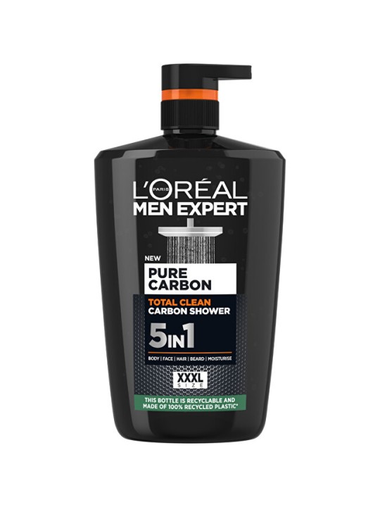 L'Orï¿½ï¿½al Doccia Men Expert Pure Carbon Totan Clean Carbon uomo 1000ml