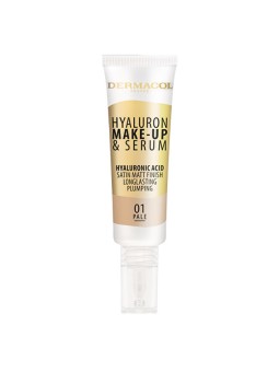 Dermacol Trucco e siero all'acido ialuronico 25 g donna 02 Nude