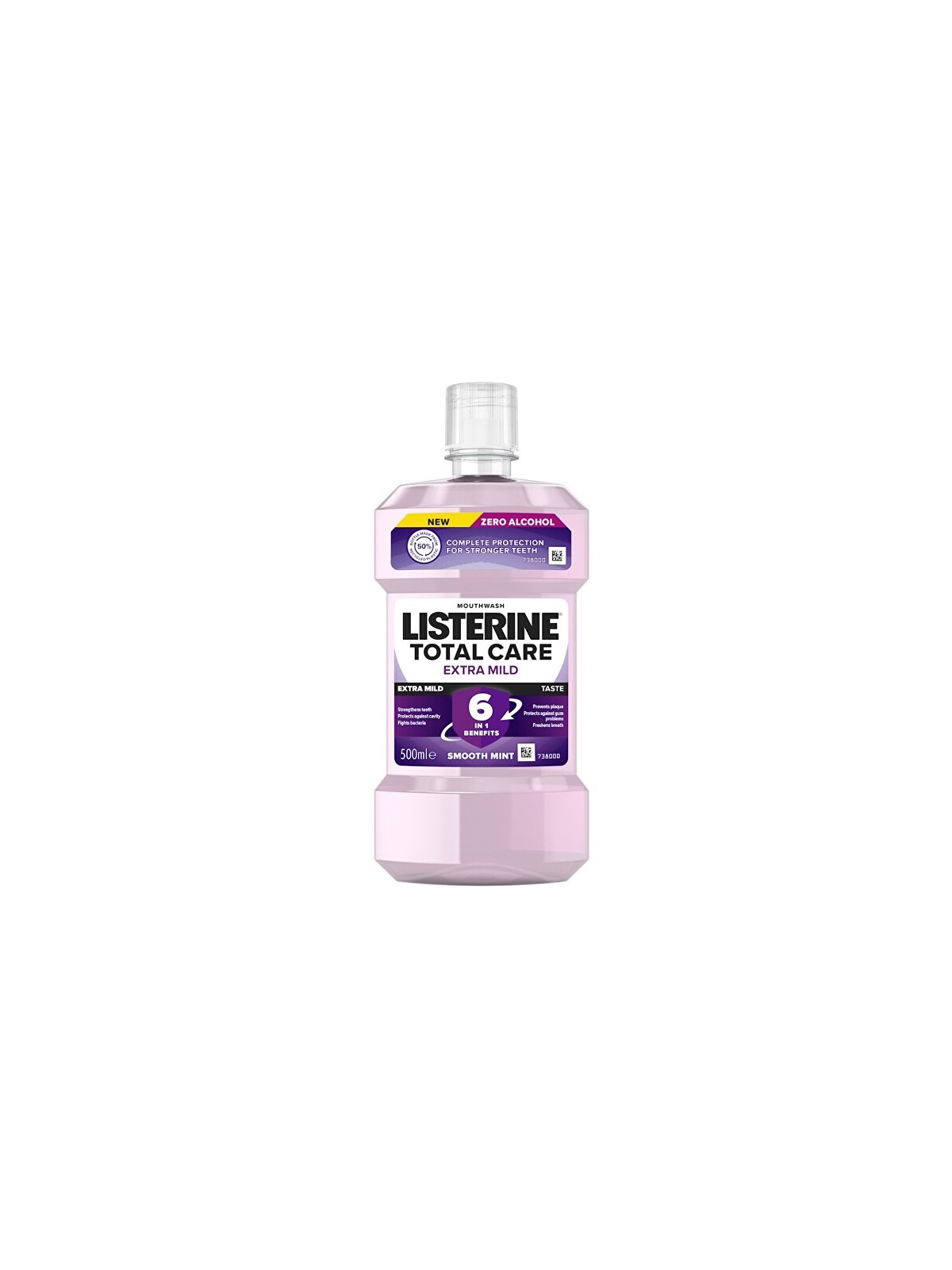 Collutorio Listerine Total Care Extra Delicato Menta 500ml donna
