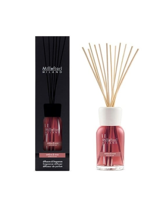 Millefiori Milano Diffusore Ambra & Rosa - 500ml