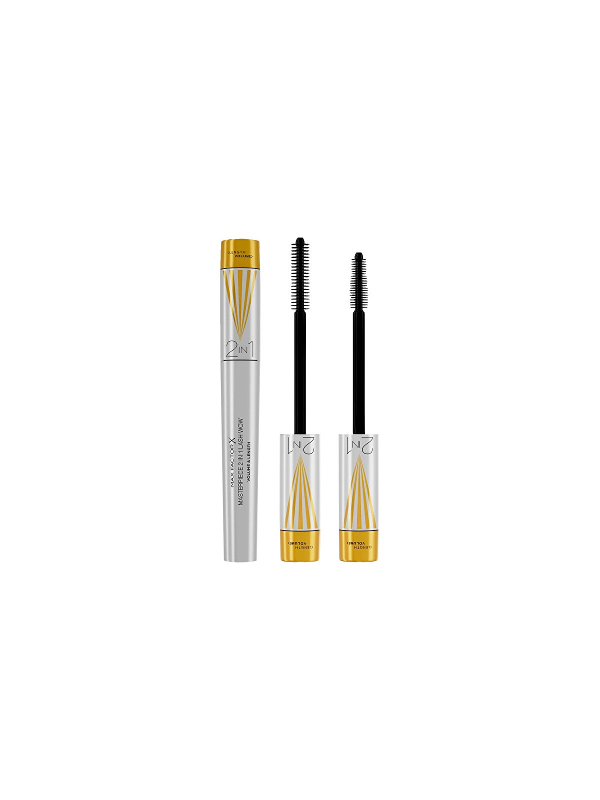 Max Factor Master unitï¿½ï¿½ 2 In 1 Lash Wow Mascara 7ml Numero 02 Black Brown