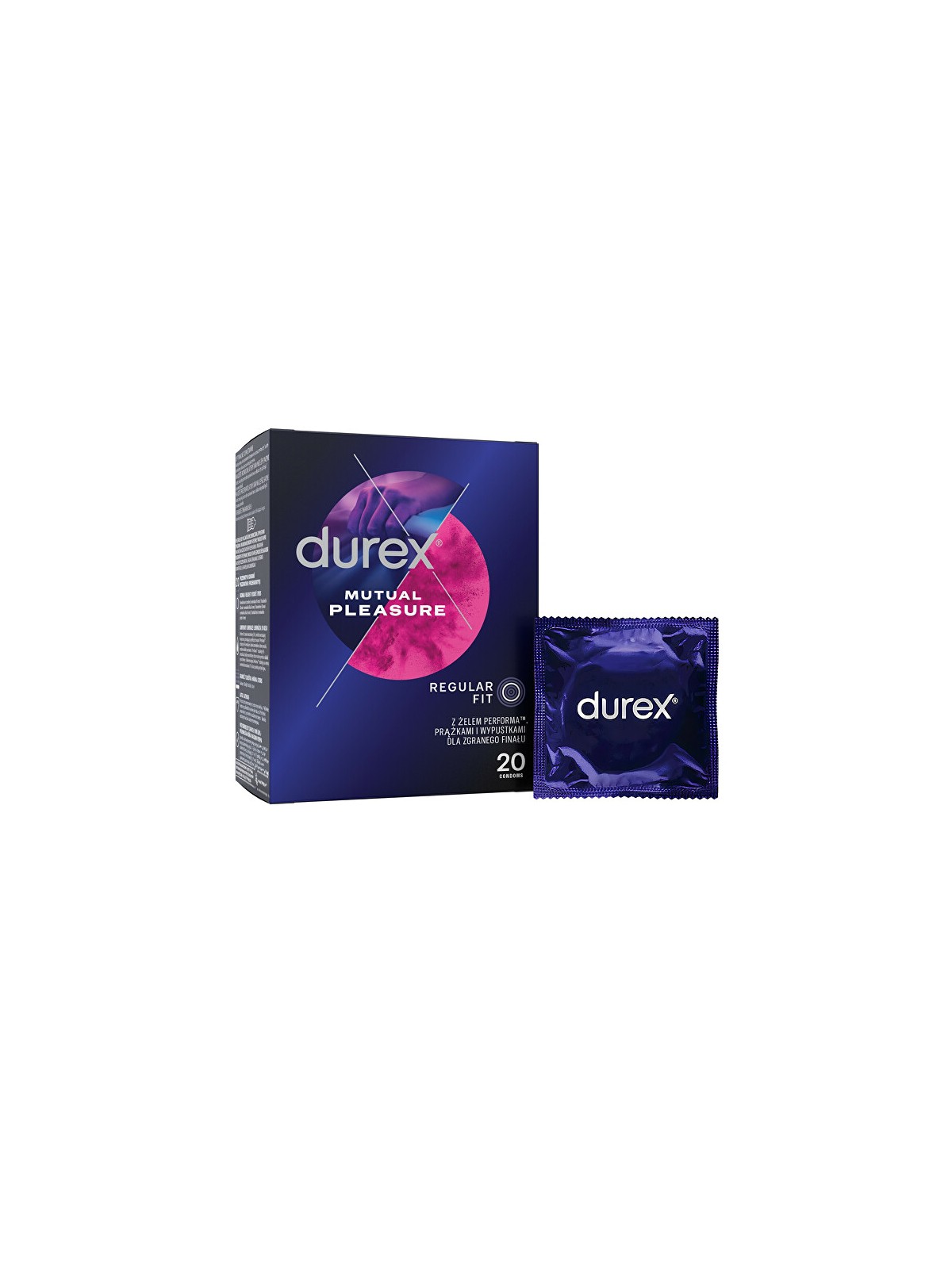Durex Mutual Pleasure: Preservativi con Gel Performa