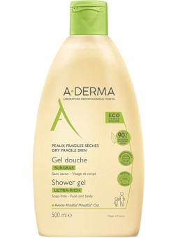 A-Derma Ultra Rich Shower Gel - Gel doccia 500ml donna