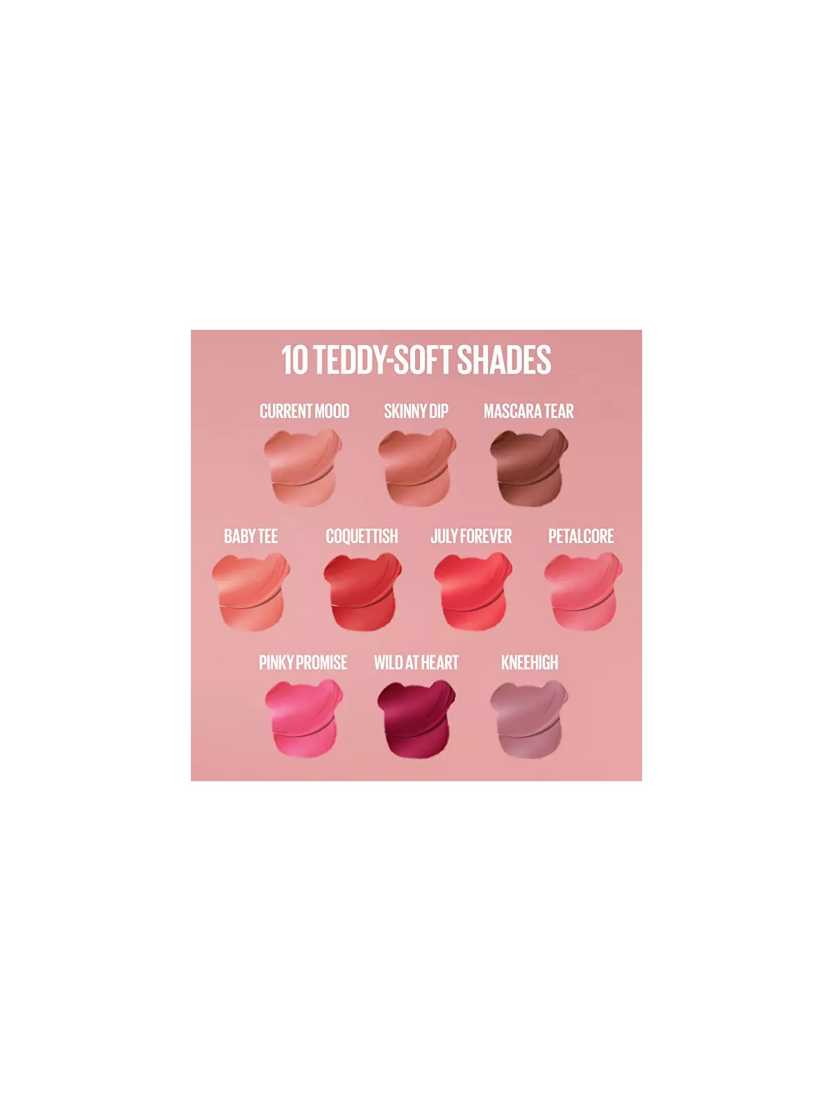 Maybelline Teddy Tint Lipstick - Skinny Dip