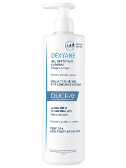 Ducray Dexyane Ultra-Rich Cleansing Gel 400ml Face And Body - Very Dry