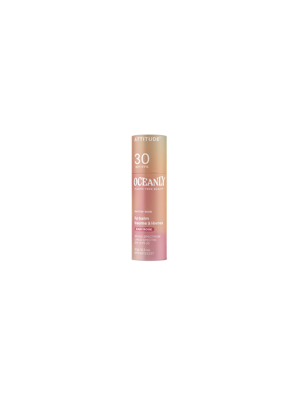 Attitude Balsamo labbra colorato SPF 30 Balsamo labbra 8,5 g - Tonalità: Baby Rose donna