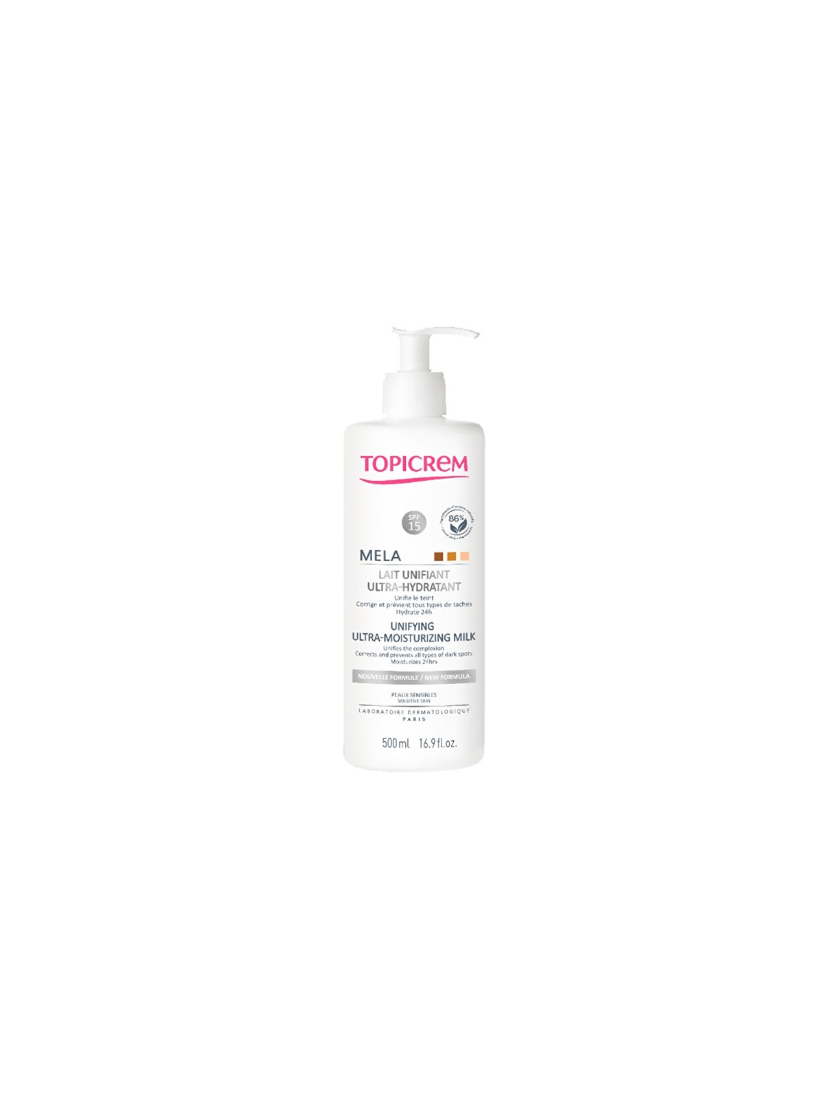 Topicrem MELA Latte Ultra Idratante Unificante 200ml