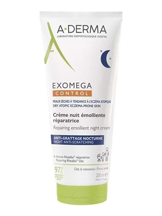 Crema notte emolliente viso A-Derma Exomega Control 400ml