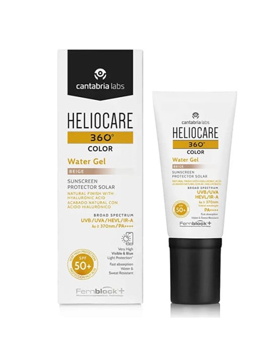 Heliocare 360ï¿½ï¿½ COLOR water gel SPF50 bronzo 50ml unisex