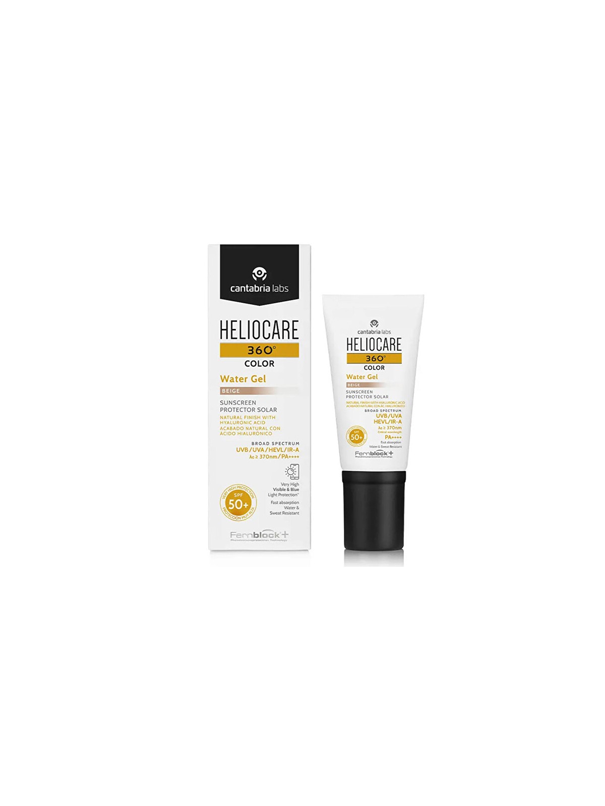 Heliocare 360ï¿½ï¿½ COLOR water gel SPF50 bronzo 50ml unisex