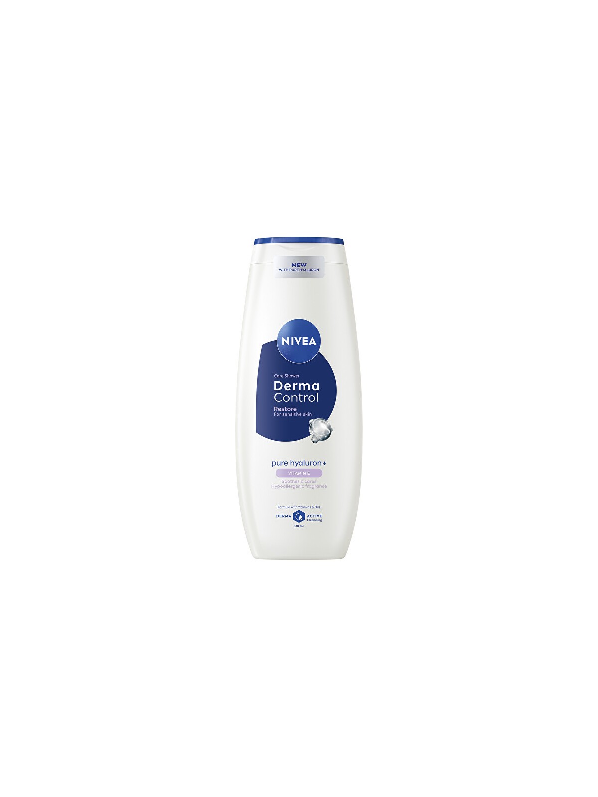 Nivea Derma Control Restore Care Shower - Gel doccia per pelli sensibili 500ml donna