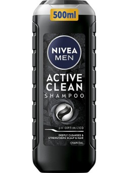Shampoo Nivea Active Clean Care 500ml uomo
