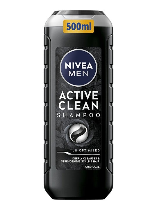 Shampoo Nivea Active Clean Care 500ml uomo
