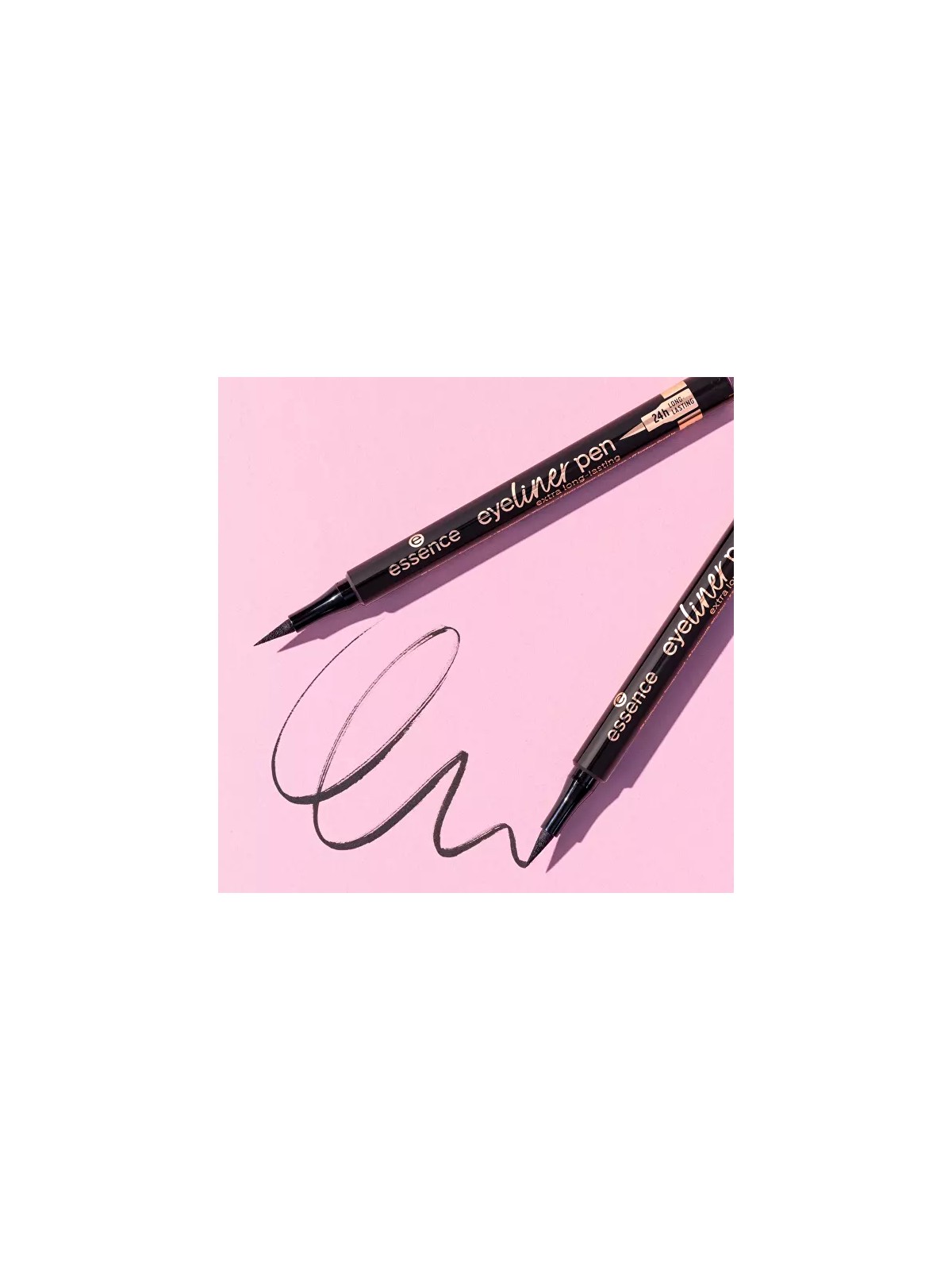 Essence Penna eyeliner waterproof a lunga tenuta extra 11 ml donna 010 Blackest Black