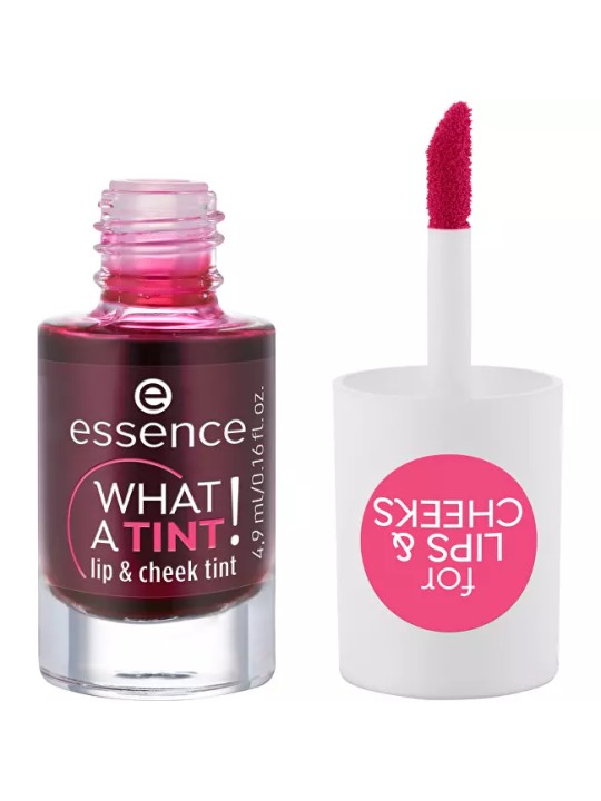 Essence CHE COLORE! Tinta labbra e guance n.01 - Bacio di rosa 4,9ml unisex