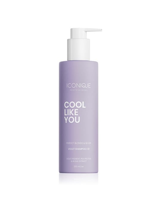 ICONIQUE Professional Shampoo viola Cool Like You per biondi freddi e vibranti 250 ml donna