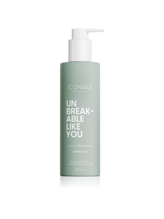 ICONIQUE Professional Unbreakable Like You Length Strengthening Shampoo - shampoo per capelli lunghi? 250ml donna