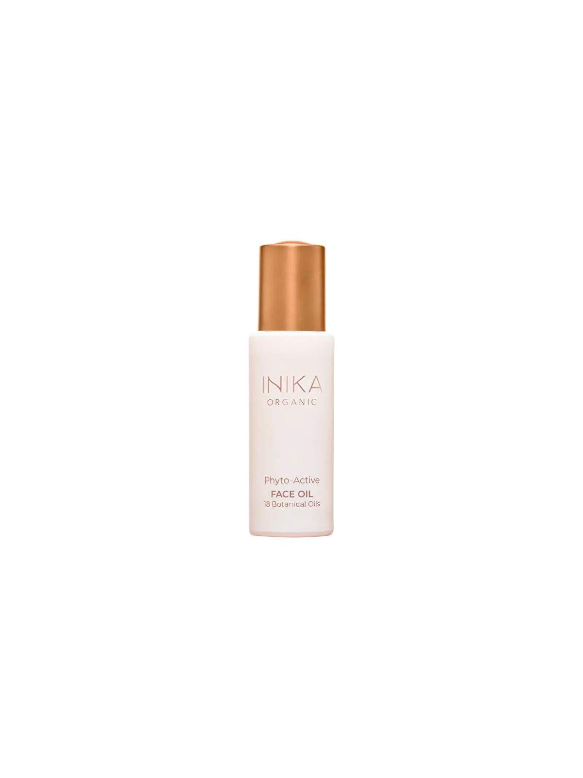 Inika Organic Phyto-Active Face Oil - Olio viso con piante uccelli 30ml donna