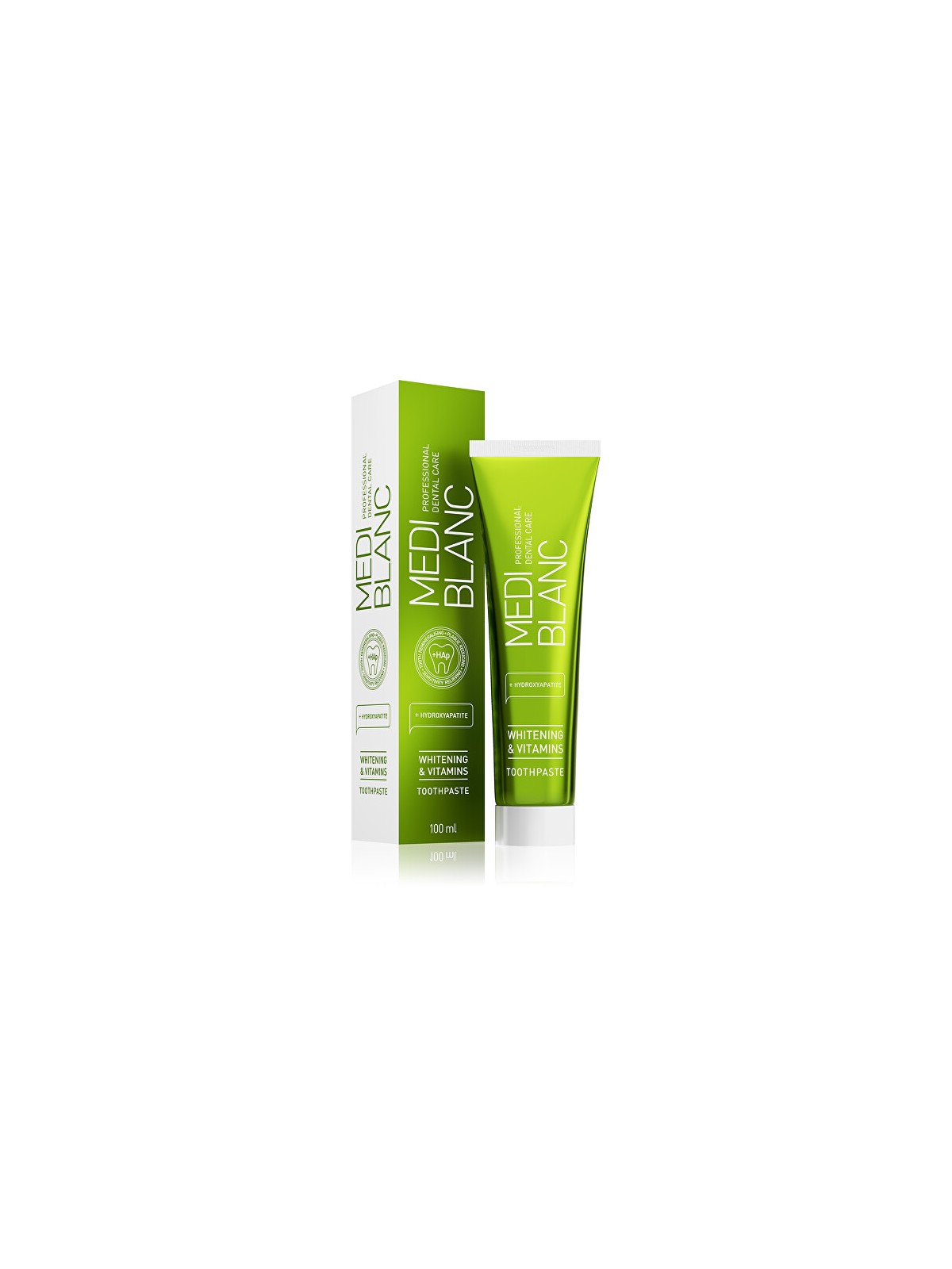MEDIBLANC Dentifricio Sbiancante e Vitamine - Dentifricio B?lic con vitamine 50ml donna