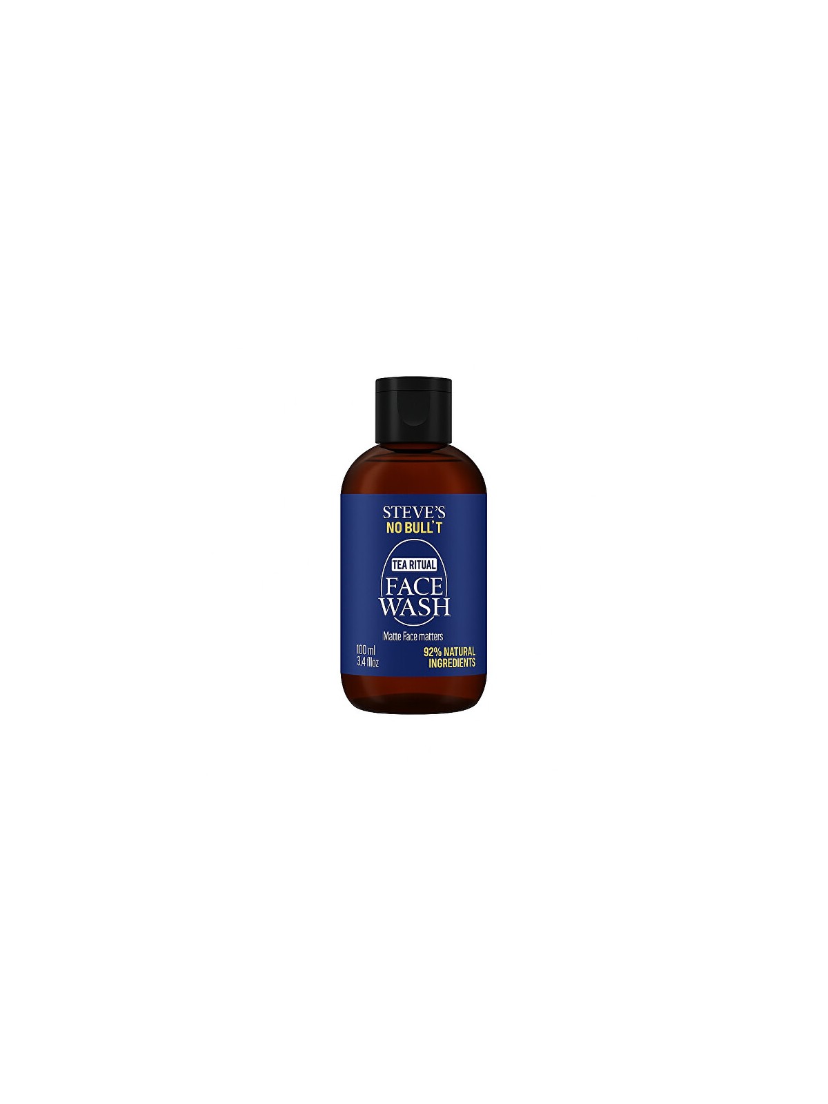 Steves No Bull***T Men Face Wash - Myc gel viso 100ml uomo
