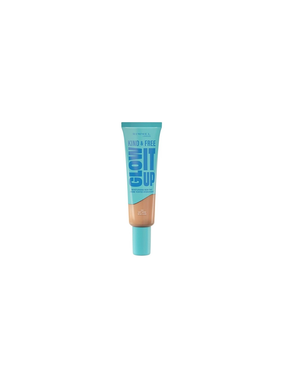 Rimmel London Fondotinta liquido KIND & FREE GLOW IT UP n.010-Rose Ivory 30ml unisex
