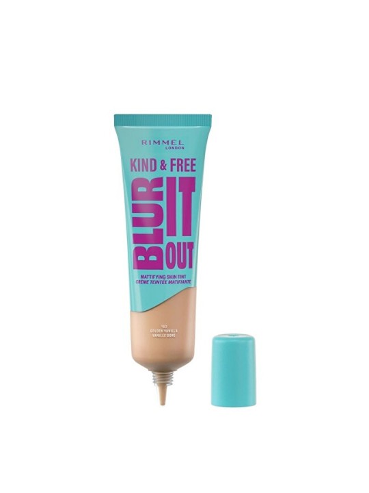 Rimmel Kind & Free Blur It Out Mattifying Skin Tint - Trucco opacizzante leggero per pelli grasse? 30ml donna 82