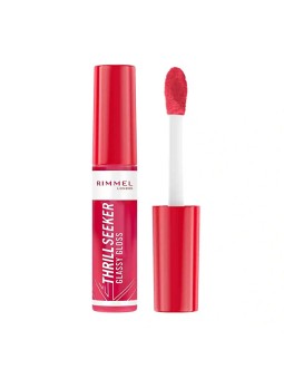 Rimmel Thrill Seeker Glassy Gloss Lucidalabbra idratante 11 ml donna 350 Pink To The Berry